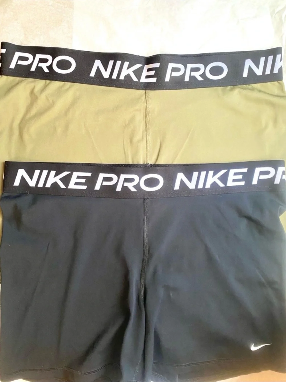 2PR Nike Pro Dri FIT 3” Compression Booty Shorts Size XXL